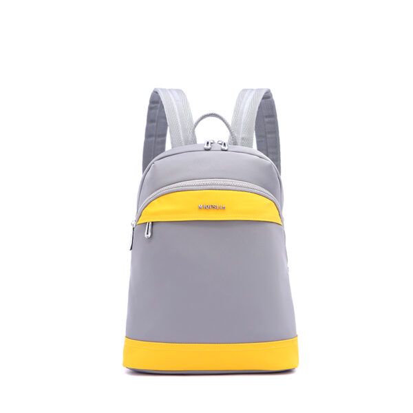 Women's Simple Multifunctional Leisure Travel  Nylon Large Laptop Capacity Outdoor Bag Waterproof Backpack