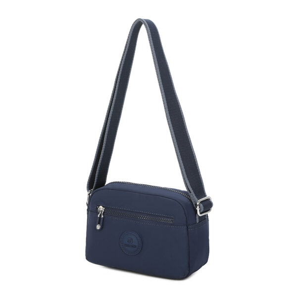 New Hot-selling Fashion Simple Exquisite Versatile Nylon Waterproof Cross Body Solid Color Shoulder Bag Daily Versatile Leisure Travel Shoulder Bag